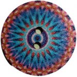 Knoflík dřevěný velký VIII (5 cm) – Zboží Mobilmania