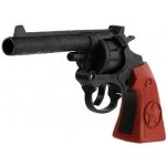 Teddies Revolver pistole na kapsle 8 ran plast 20cm na kartě 15x25x3cm – Zboží Dáma