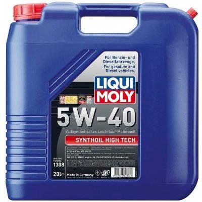 Liqui Moly 1308 Synthoil High Tech 5W-40 20 l