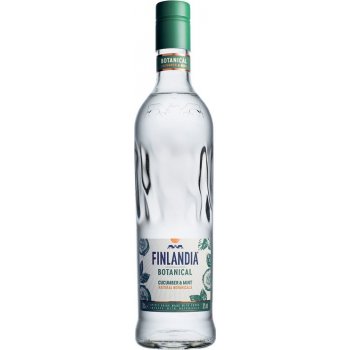 Finlandia Botanical Cucumber & Mint 30% 1 l (holá láhev)