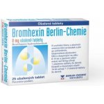 BROMHEXIN BERLIN-CHEMIE POR 8MG TBL OBD 25 – Hledejceny.cz