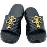 Dámské pantofle 032 černé – Zboží Dáma