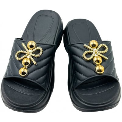 Dámské pantofle 032 černé – Zboží Dáma