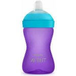 Philips AVENT SCF802/01 Hrneček s měkkou hubičkou 300 ml fialový – Sleviste.cz