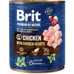 Brit Premium by Nature Dog Chicken With Chicken Hearts 800 g – Hledejceny.cz