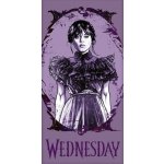 Jerry Fabrics Wednesday dětská osuška fialová 1x osuška 70 x 140 cm – Zboží Dáma