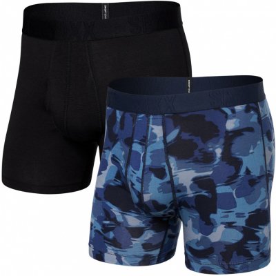 Saxx Droptemp Cooling Cotton Bb Fly 2Pk tmavě modrá – Zboží Dáma