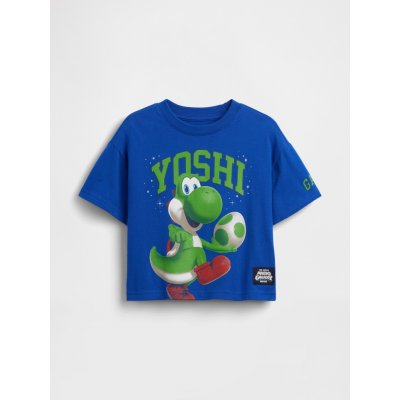GAP Baby oversize tričko Super Mario Tmavě modrá – Sleviste.cz