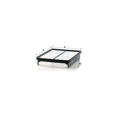 Vzduchový filtr MANN-FILTER C 28 011 – Hledejceny.cz