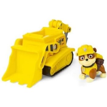 Spin Master Paw Patrol Tlapková Patrola Základní vozidlo s figurkou Rubble