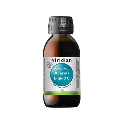 Viridian Organic Acerola Liquid C 100 ml – Sleviste.cz