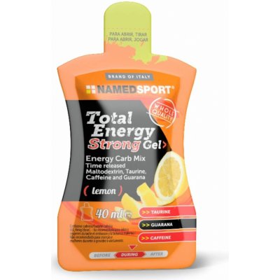 NamedSport TOTAL ENERGY STRONG GEL 40 ml – Sleviste.cz