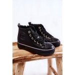 Big Star dětské vysoké tenisky se zipem KK374228 černe – Sleviste.cz