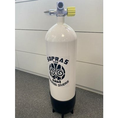 Sopras sub lahev 10L - 300 bar včetně botky Ventil: bez ventilu – Sleviste.cz