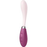 Satisfyer G Spot Flex 3 akumulátorový na G bod pink červená – Zboží Mobilmania