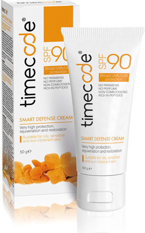Timecode Smart Defense Cream SPF90 krém na opalování 50 g