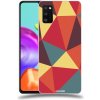 Pouzdro a kryt na mobilní telefon Samsung Pouzdro ACOVER Samsung Galaxy A41 A415F s motivem Triangles