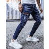 Pánské džíny Dstreet pánské riflové jogger kalhoty DENIM ux3262 tmavě modré