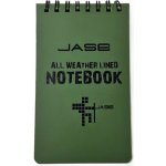 Tactical Evo Voděodolný zápisník JASE Zelená – Zboží Dáma