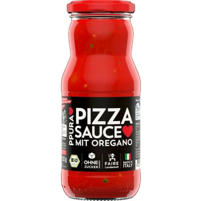 PPura Sugo na pizzu s oreganem 350 g BIO – Zbozi.Blesk.cz