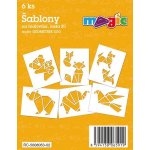 Papírové šablony sada R1 Geometrik ZOO – Zboží Dáma