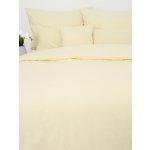 MKLuzkoviny.cz bavlna povlečení Renforcé Jasmine pastelově žlutá 140x200 70x90 – Hledejceny.cz