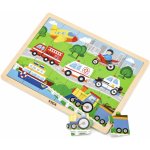 Viga puzzle 24 dílků doprava – Zbozi.Blesk.cz