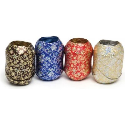 ARGUS vánoce 2025 Stuha vajíčko s vločkami 10mmx20m mix – Zboží Dáma