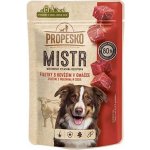 Propesco Dog Mistr hovězí v omáčce 85 g – Sleviste.cz