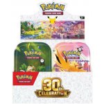 Pokémon TCG 30th Celebration Mini Tin Display – Zboží Dáma