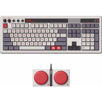 8BitDo Retro Mechanical Keyboard N Edition with Integrated Numpad + Dual Super Buttons - UK 6922621506652 – Sleviste.cz