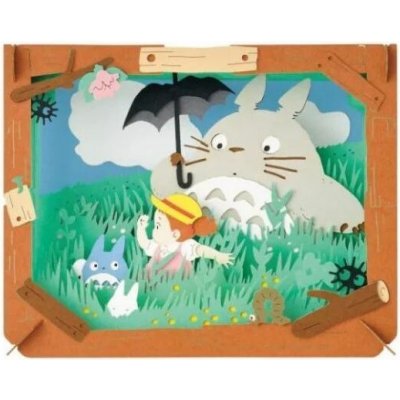 Maison Ghibli Papírová scéna Můj soused Totoro Na louce – Zboží Dáma
