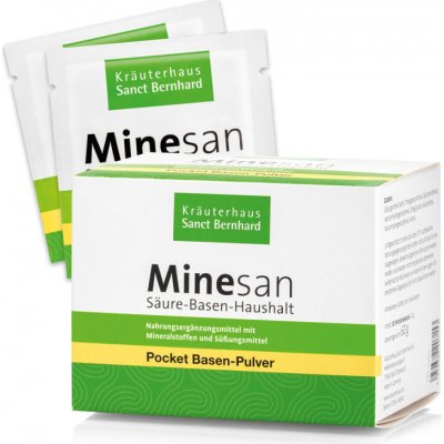 Sanct Bernhard Minesan Acidobazická rovnováha 30 sáčků 2 g – Hledejceny.cz