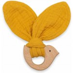 New Baby dětské kousátko s ptáčkem Bird mustard – Hledejceny.cz