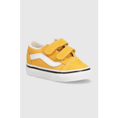 Vans Old Skool V VN000CRWLSV1 žlutá – Zboží Mobilmania