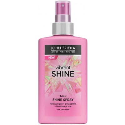 John Frieda Vibrant Shine lak na vlasy dodávající lesk 3v1 150 ml – Hledejceny.cz