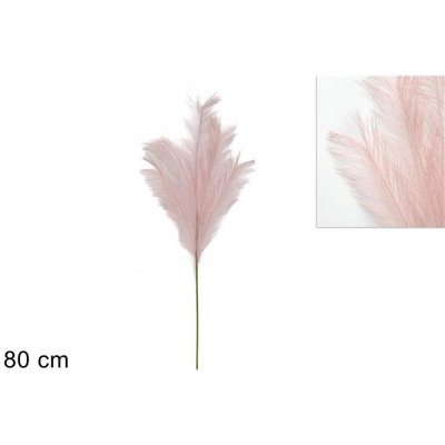 PROHOME Peříčko 80cm zápich růžové – Hledejceny.cz