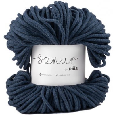 Bavlněná šňůra MILA 5mm - Jeansová/P54 – Hledejceny.cz