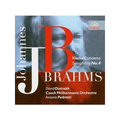 Brahms Johannes - Violin Concert Symphony No.4 CD – Hledejceny.cz