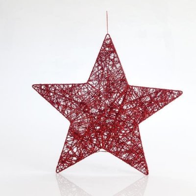 Eurolamp závěsná hvězda červená 45 cm – Hledejceny.cz