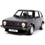 Bburago Volkswagen Golf MK1 GTI černá 1:24 – Zboží Mobilmania