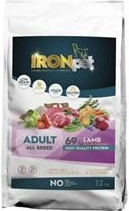 IRONpet Dog Adult All Breed Lamb Jehněčí 2 x 12 kg