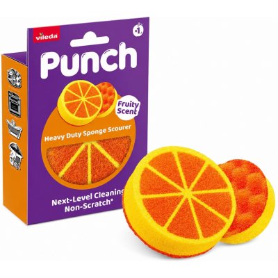 VILEDA Punch orange houbička 1 ks – Zboží Dáma
