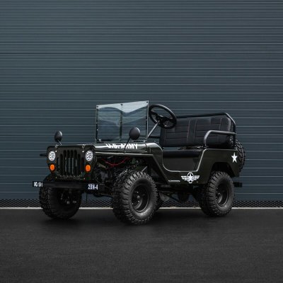 Leramotors Mini Jeep Willys 150 ccm dětský jeep – Zboží Dáma