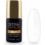Starnails podkladová báze Uv Led gel Polish Pro Base Protein 8in1 Clear 5 ml – Zboží Dáma
