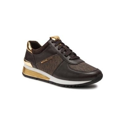 Michael Kors sneakersy MICHAEL Allie Wrap Trainer 43R6ALFP2B brown – Zbozi.Blesk.cz