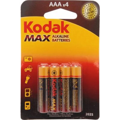 Kodak MAX AAA 4ks 30952812 – Hledejceny.cz
