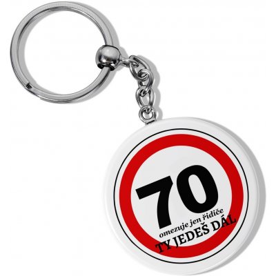 Klíčenka s otvírákem - 70 - Ty jedeš dál – Hledejceny.cz