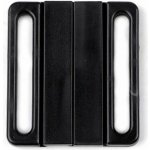 Plavkové zapínání šíře 32 mm plastové - černá (10 pár) – Zboží Dáma