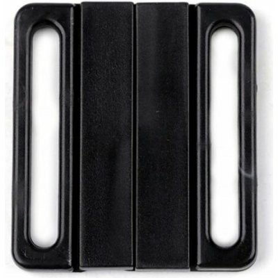 Plavkové zapínání šíře 32 mm plastové - černá (10 pár) – Zboží Dáma
